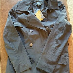 Forever 21 Charcoal Trench Coat